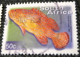 South Africa 2000 Cephalopholis Miniatus Fish 50c - Used - Gebraucht