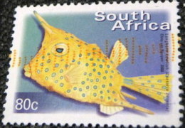 South Africa 2000 Lactoria Cornuta Fish 80c - Used - Usados