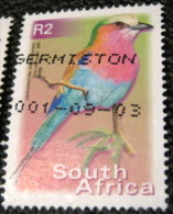 South Africa 2000 Birds Coracias Caudata 2r - Used - Usados