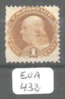 EUA Scott 112 Xx Very Good YT 29 # - Unused Stamps