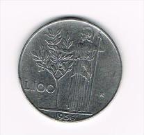 *** ITALIE  100  LIRE  1956 - 100 Lire