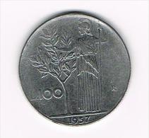 *** ITALIE  100  LIRE  1957 - 100 Lire
