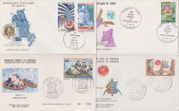 BENIN +CAMEROUN 4  FDC  SPACE      Réf   0147 - Andere & Zonder Classificatie