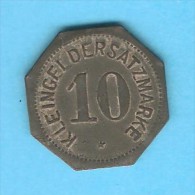 GERMANY---MAINZ City Issue   10 PFENNIG  NOTGELD 1917 - Andere & Zonder Classificatie