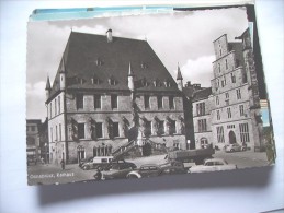 Duitsland Deutschland Niedersachsen Osnabrück Rathaus Alte PKW - Osnabrück