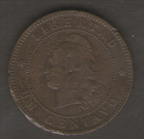 ARGENTINA 1 CENTAVO 1889 - Argentinië