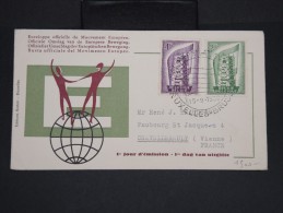 BELGIQUE-Enveloppe 1er Jours Europa En 1958 à Voir P7186 - 1951-1960