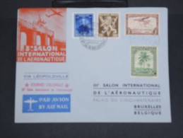 BELGIQUE-Enveloppe Du 3éme Salon De L'aéronautique De Bruxelles En 1947  à Voir P7189 - Otros & Sin Clasificación