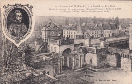 Cp , 28 , ANET , Le Château , Le Portail, Vu De La Cour , Henri II Le Fit Construire Pour Diane De Poiiers, En 1552 - Anet