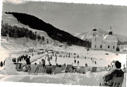 Carte Postale Ancienne D´AUTRICHE - SEEKIRCHLEIN BEI SEEFELD 1200m MIT GSCHWANDKOPF UND HOCHETER 2797m. - Seefeld