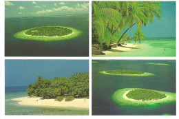 Maldives (Maldive) Veduta Aerea Degli Atolli, Aerial View, Male Atoll Bandos - Maldiven