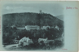 Carte Postale Ancienne D´AUTRICHE - BADEN BEI WIEN - WEILBURG - Baden Bei Wien