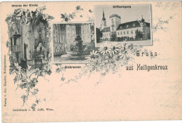 Carte Postale Ancienne D´AUTRICHE -GRUSS AUS  HEILIGENKREUZ - Heiligenkreuz