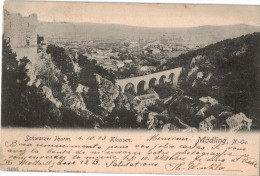 Carte Postale Ancienne D´AUTRICHE - MÖDLING - SCHWARZER TURM - KLAUSEN - Mödling