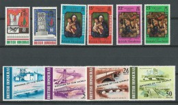 Honduras Brit:  215/ 216 + 237/ 240 + 278/ 281 ** - Honduras Britannique (...-1970)