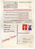 2757  Entero Postal Privado  Doble , Hermann Sieger ,Lorch Wurttemberg  Alemania 1977 - Cartes Postales Privées - Oblitérées