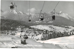 Carte Postale Ancienne D´AUTRICHE - GSCHWANDTKOPF 1550M SEEFELD 1200M - Seefeld