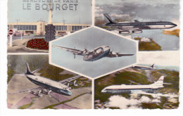 Le Bourget - Aéroport International De Paris - Multivues (avions Caravelle,boing) - Le Bourget