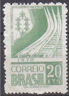 BRASIL 1970 -  CONGRESO EUCARISTICO EN BRASILIA  - YVERT Nº 933 - Ungebraucht
