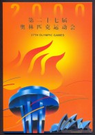 SPORT OLYMPIC GAMES SYDNEY - CHINA 2000 FDC STAMP FOLDER MNH - Zomer 2000: Sydney