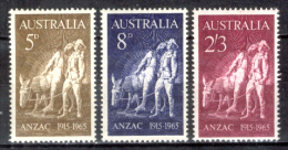 Australia-091 - 1965 - Yvert & Tellier: N.308/310 (++) MNH - Privi Di Difetti Occulti. - Mint Stamps