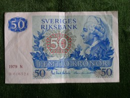 Suède - Sweden - 50 Kronor - 1979 - P53 - Suède