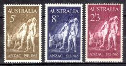 Australia-092 - 1965 - Yvert & Tellier: N.308/310 (++) MNH - Privi Di Difetti Occulti. - Mint Stamps
