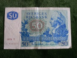Suède - Sweden - 50 Kronor - 1979 - P53 - Sweden