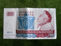 Suède - Sweden - 100 Kronor - 1981 - P54 - Schweden