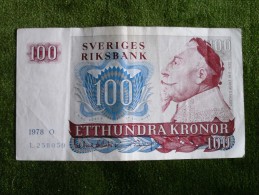 Suède - Sweden - 100 Kronor - 1978 - P54 - Schweden