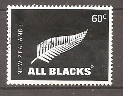 NEW ZEALAND 2010 ALL BLACKS RUGBY LOGO - Usati