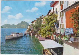 Suisse,TESSIN,LAGO DI LUGANO,GANDRIA,lac Classé Bien Culturel Suisse D´importance National,prés Lac Majeur,como,rare - Lugano