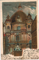 Carte Postale Ancienne D´AUTRICHE -  WIEN - PETERSKIRCHE - Kirchen