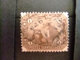 EGIPTO - EGYPTE - EGYPT - UAR - 1888  Yvert & Tellier Nº 36 º FU - 1866-1914 Khédivat D'Égypte