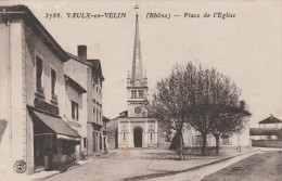 Vaulx En Velin  - Place De L'église - Scan Recto-verso - Vaux-en-Velin