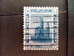 EGIPTO - EGYPTE - EGYPT - UAR - 1920-22  Yvert & Tellier Nº 62 º FU - 1915-1921 British Protectorate