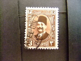 EGIPTO - EGYPTE - EGYPT - UAR - 1927 - 32 - ROI FOUAD 1 - Yvert & Tellier Nº 120 º FU - Oblitérés