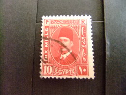 EGIPTO - EGYPTE - EGYPT - UAR - 1927 - 32 - ROI FOUAD 1 - Yvert & Tellier Nº 123 º FU - Used Stamps