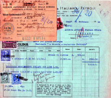 AZIENDA ITALIANA PETROLI-AGENZIA DI COMO-9-2-1944-REPUBBLICA SOCIALE ITALIANA-VALORI FISCALI - Steuermarken