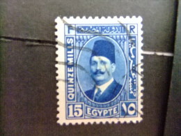 EGIPTO - EGYPTE - EGYPT - UAR - 1927 - 32 - ROI FOUAD 1 - Yvert & Tellier Nº 124 º FU - Oblitérés