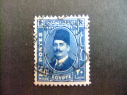EGIPTO - EGYPTE - EGYPT - UAR - 1936 - 37 - Yvert & Tellier Nº 178 º FU - Usados