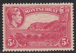 Montserrat 1941-48 Mint No Hinge, Sc# 101, SG 110 - Montserrat