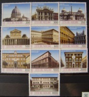 VATICANO - IVERT Nº 942/51 - NUEVOS (**) TESORO ARTISTICO DEL VATICANO - EDIFICIOS RELIGIOSOS - Gebruikt