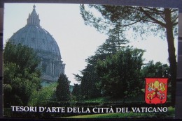 VATICANO - IVERT CARNET Nº C942 - NUEVOS (**) TESORO ARTISTICO DEL VATICANO - EDIFICIOS RELIGIOSOS - Gebruikt