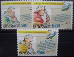 VATICANO - IVERT Nº 963/65 - NUEVOS (**) VIAJES DE S.S. JUAN PABLO II POR EL MUNDO - Used Stamps