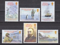 British Antarctic Territory 2001 Scottish National Antarctic Expedition 6v ** Mnh (22692) - Unused Stamps