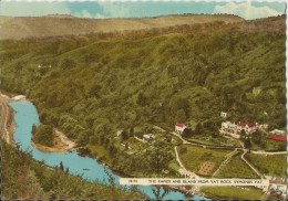 THE RAPIDS AND ISLAND FROM YAT ROCK - SYMONDS YAT - Herefordshire