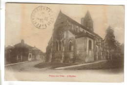 CPSM PRECY SUR OISE (Oise) - L'église - Précy-sur-Oise