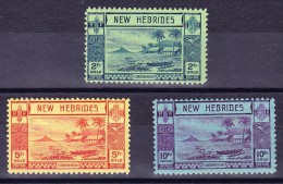 New Hebrides SG.# 61 - 63 * - Ungebraucht