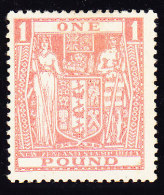 Neuseeland - Fiscalmarke SG F 158 * - Fiscaux-postaux